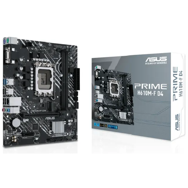 PC Components/ MotherBoard/ LGA 1700/ Asus PRIME H610M-F D4 R2.0//LGA1700,H610,USB 5GBPS,MB