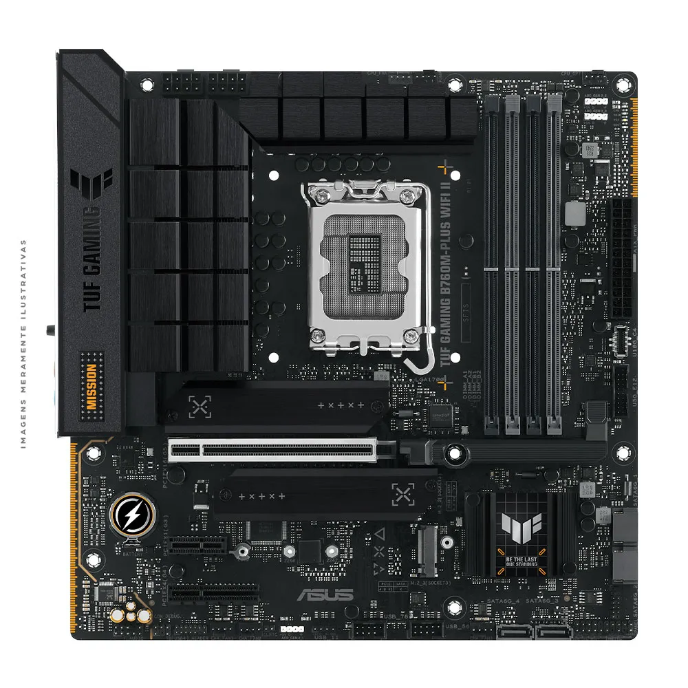 PC Components/ MotherBoard/ LGA 1700/ Asus TUF GAMING B760M-PLUS WIFI II