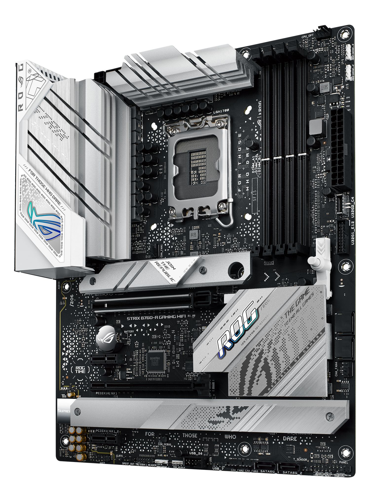 PC Components/ MotherBoard/ LGA 1700/ ASUS ROG STRIX B760-A GAMING WIFI