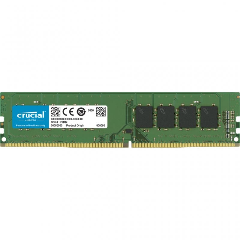 PC Components/ Memory/ DDR4 DIMM 288pin/ Crucial DRAM 8GB DDR4-3200  CT8G4DFRA32A