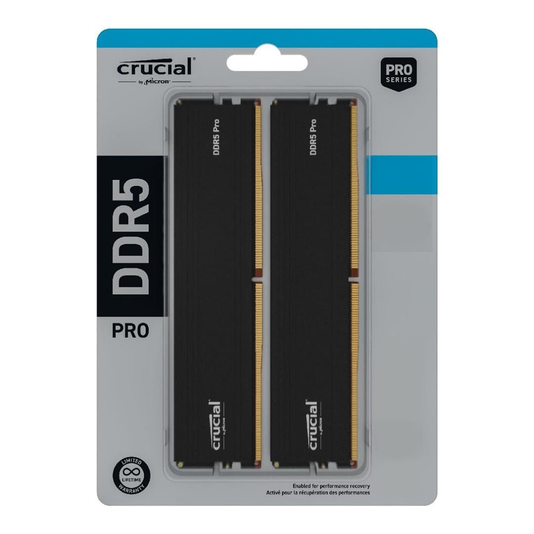 PC Components/ Memory/ DDR4 DIMM 288pin/ MEMORY DIMM 64GB DDR5-6400 K2 PRO OC CP2K32G64C40U5B CRUCIAL