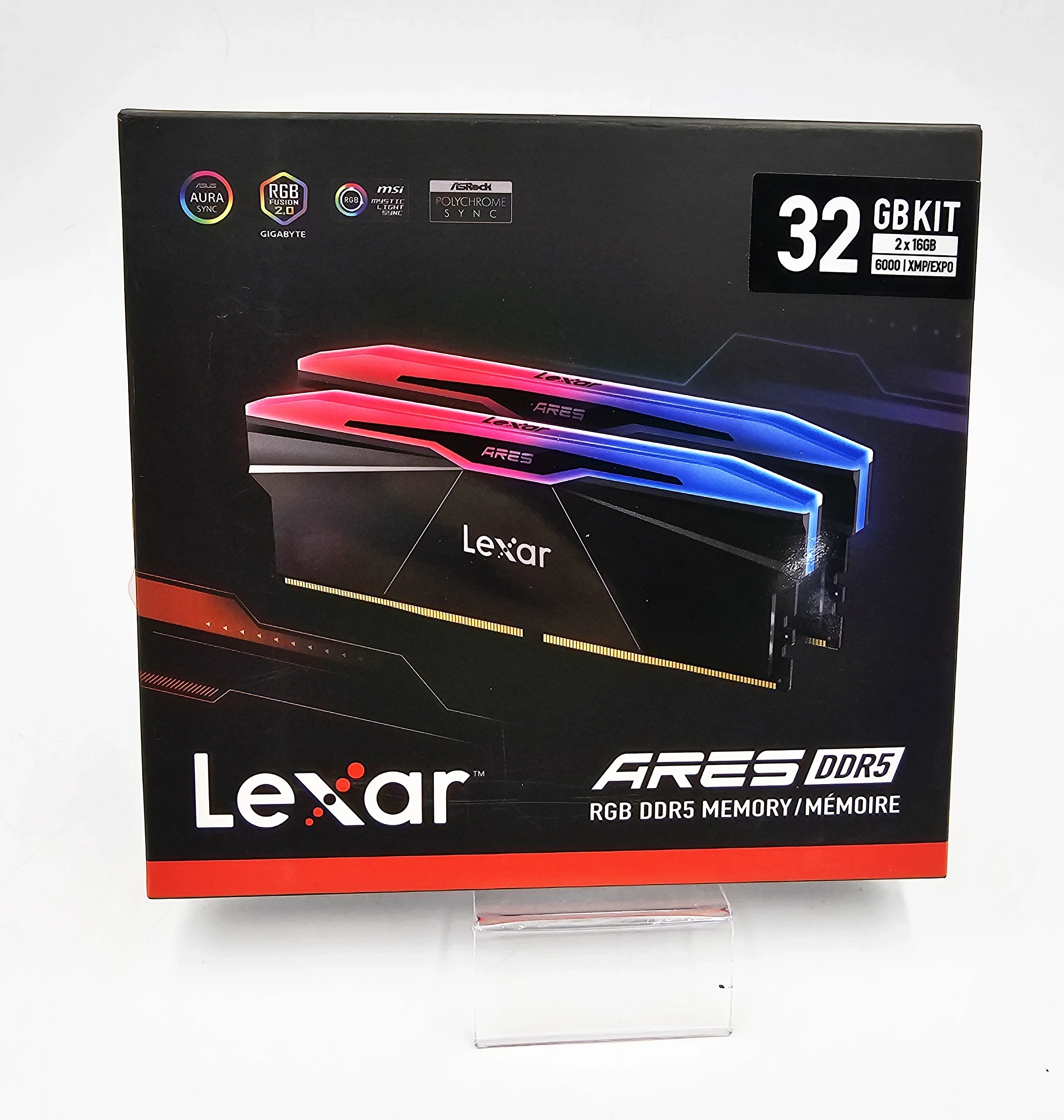PC Components/ Memory/ DDR5 DIMM/ MEMORY DIMM 32GB DDR5-6000 K2 LD5U16G60C30BR-RGD LEXAR