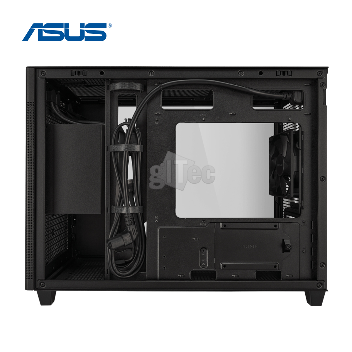 PC Components/ Case/ ASUS Prime AP201 Tempered Glass MicroATX Case Black