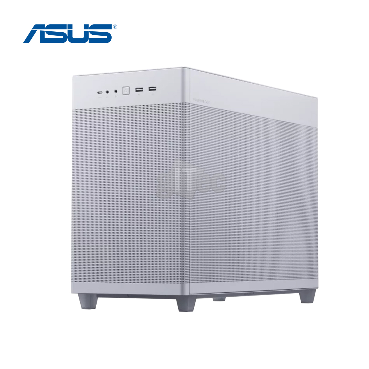 PC Components/ Case/ ASUS Prime AP201 Tempered Glass MicroATX Case White