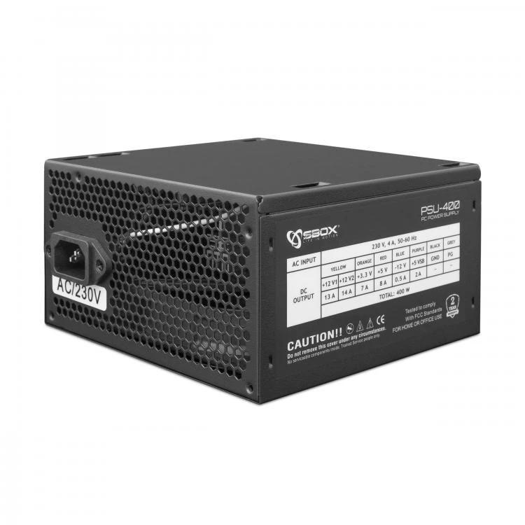 PC Components/ Case/ SBOX PC CASE PCC-180 ATX + POWER SUPPLY PSU-400