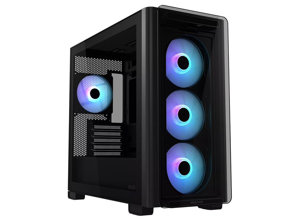PC Components/ Case/ Miditower/ ASUS A23 PLUS Case Black
