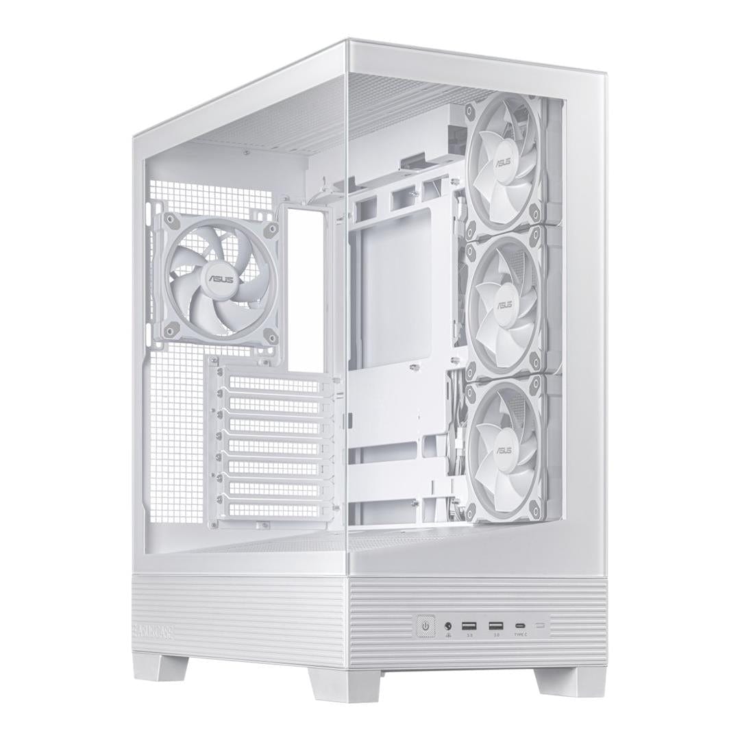 PC Components/ Case/ Miditower/ ASUS A31 PLUS TG ARGB White