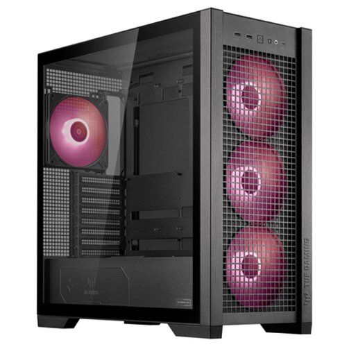 PC Components/ Case/ Miditower/ ASUS TUF GAMING GT302 TG ARGB BLACK