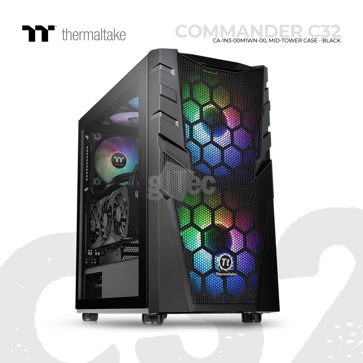 PC Components/ Case/ Miditower/ Commander C32 TG ARGB Edition