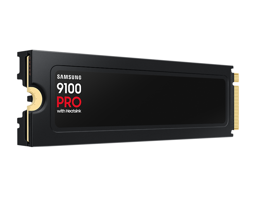 PC Components/ SSD/ Samsung 9100 PRO PCIe 5.0 1TB SSD MZ-VAP1T0CW With Heatsink
