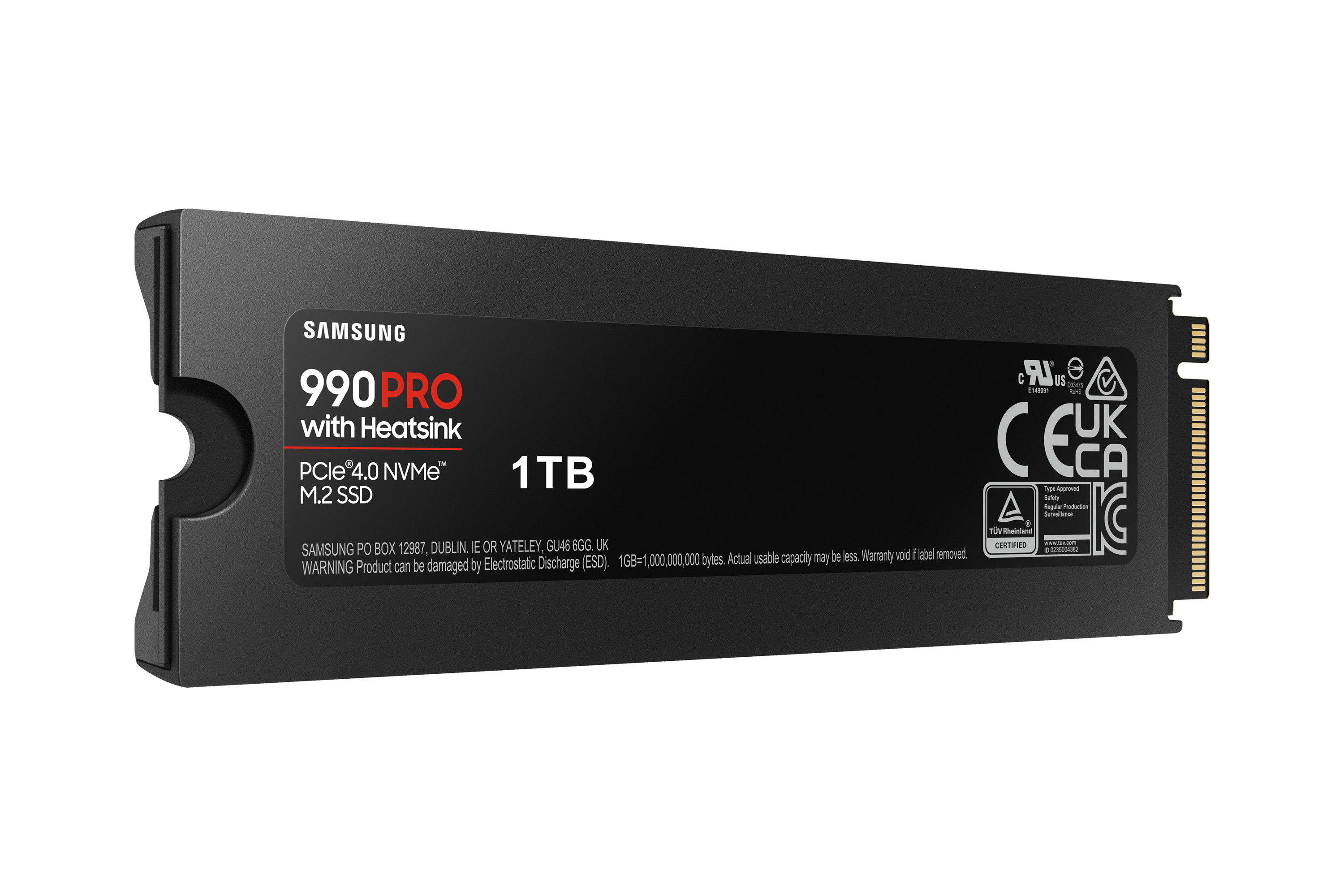PC Components/ SSD/ Samsung 990 PRO SSD 1TB  SAM MZ-V9P1T0CW
