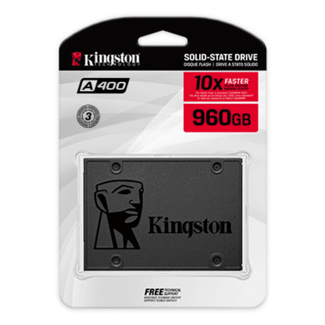 PC Components/ SSD/ Kingston  A400 SATA 3 2.5 Solid State Drive  SA400S37/960GB