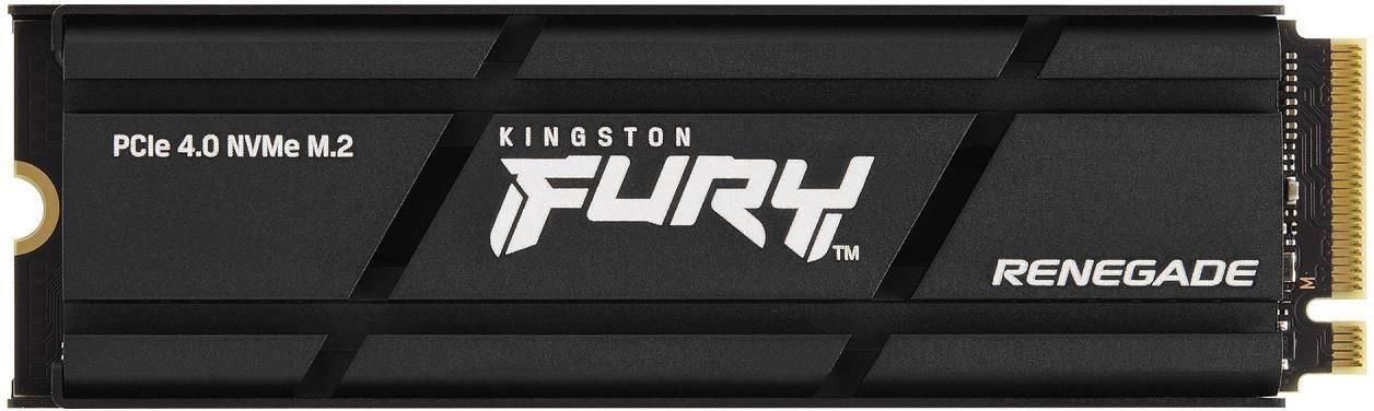 PC Components/ SSD/ Kingston Fury Renegade 1TB PCIe Gen 4.0 NVMe M.2 Internal Gaming SSD with Heat Sink SFYRSK/1000G