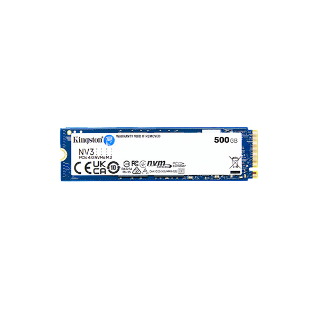 PC Components/ SSD/ KingstonSNV3S/500G 500GB SSD - M.2 2280 Internal PCI Express NVMe