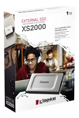 PC Components/ HDD/ External/ 1.8"/ Kingston XS2000 External Solid State Drive (SSD) 1TB