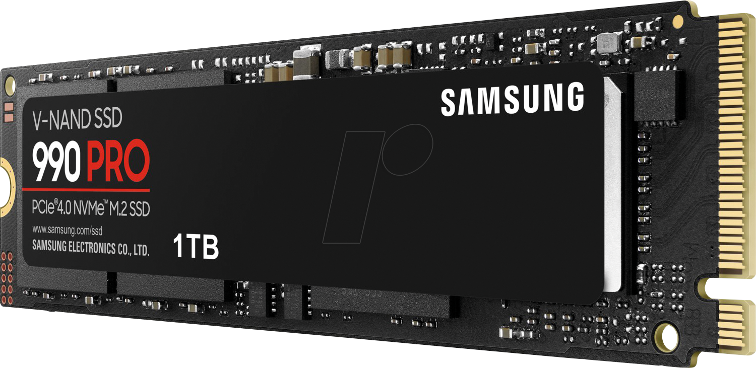 PC Components/ SSD/ Samsung 990 PRO PCIe 4.0 NVMe M.2 1TB MZ-V9P1T0BW