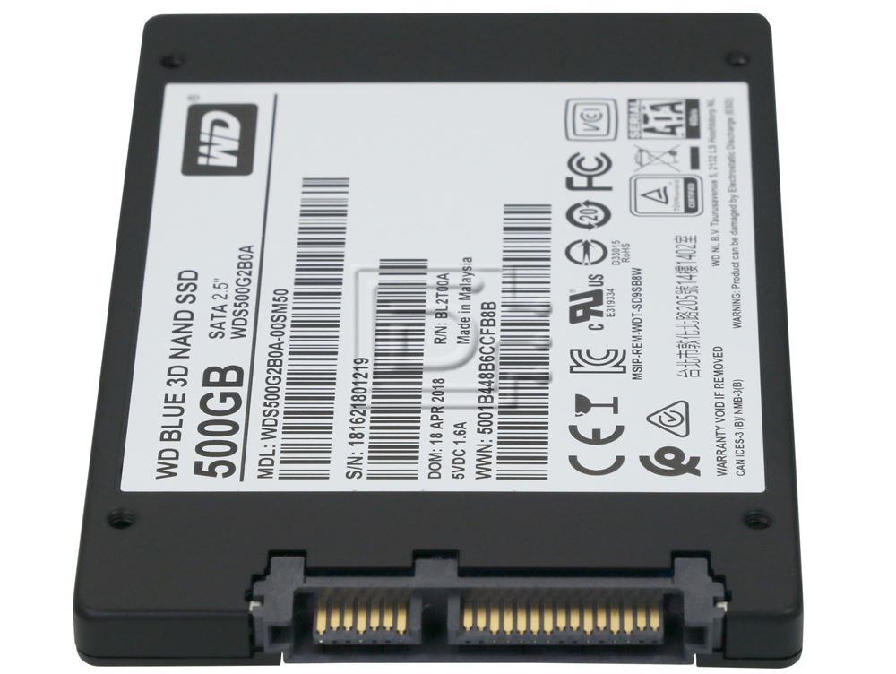 PC Components/ SSD/ SSD PCIE G4 M.2 NVME 500GB BLU SN5100 WDS500G5B1E WD
