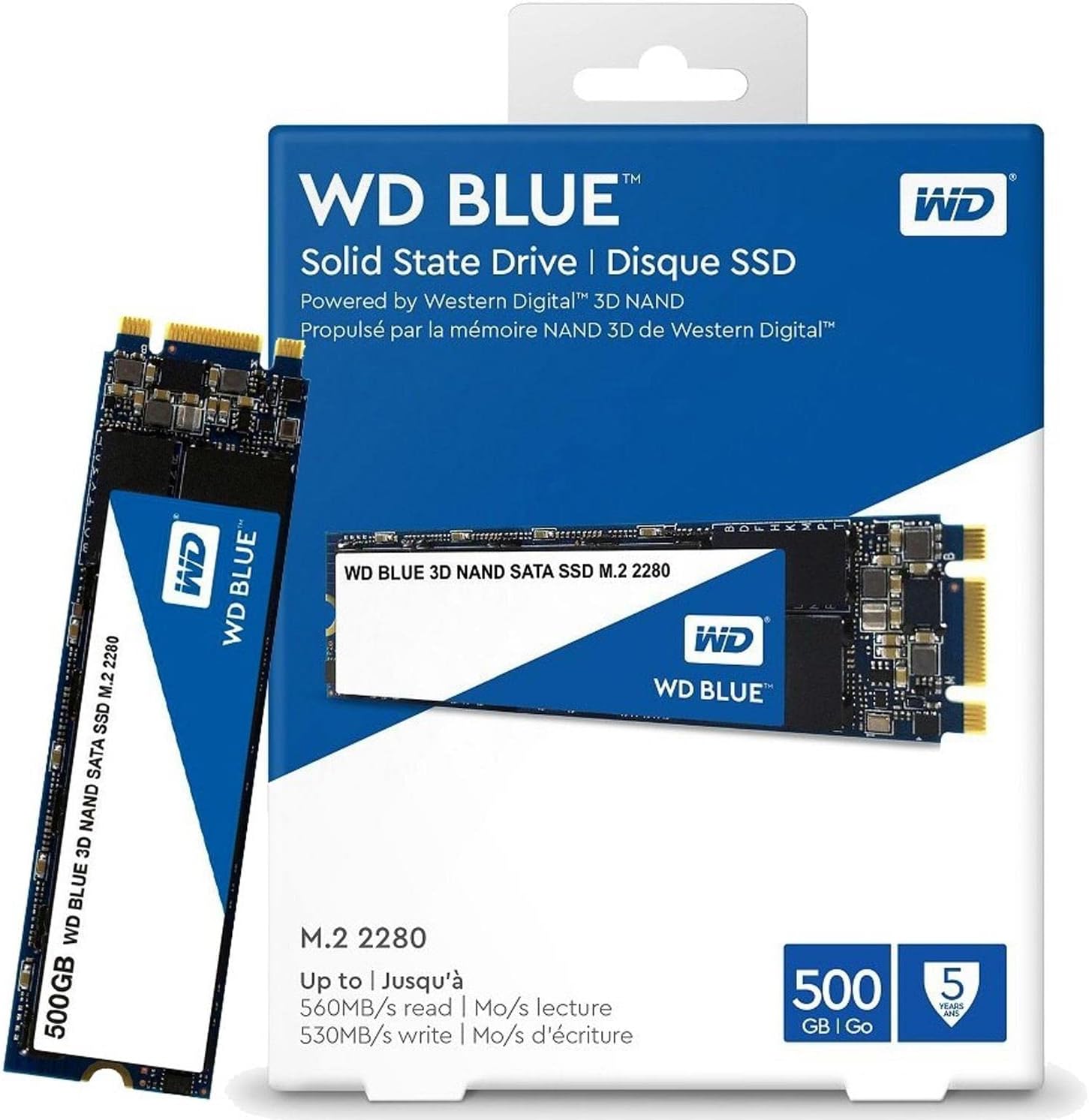 PC Components/ SSD/ SSD PCIE G4 M.2 NVME 500GB GREEN SN3000 WDS500G4G0E WDC