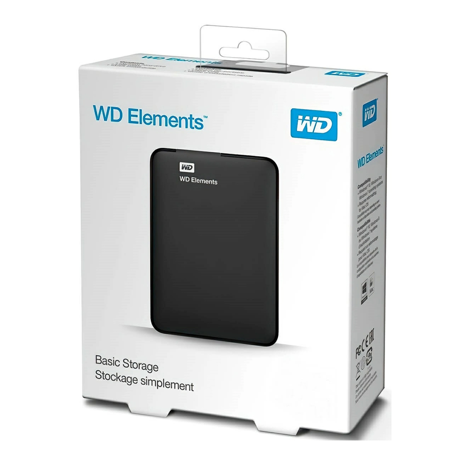 PC Components/ HDD/ External/ 2.5"/ Western Digital WD 5TB Elements Portable External Hard Drive