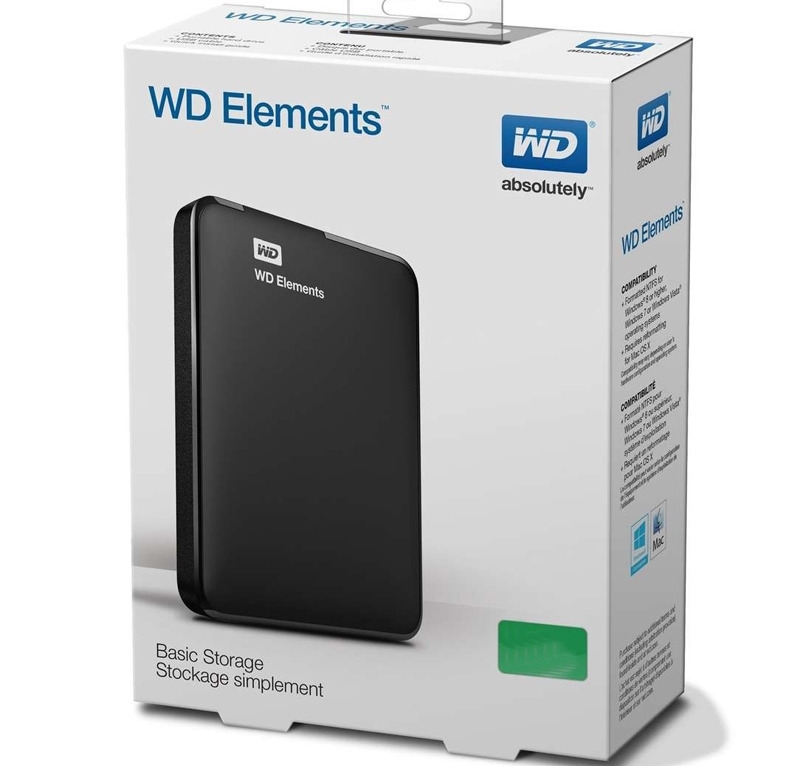 PC Components/ HDD/ External/ 2.5"/ Western HDD USB3 4TB EXT. 2.5" Black WDBU6Y0040BBK-WESN WDC