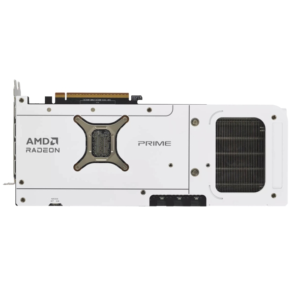PC Components/ Video Adapter/ PCI Express 12GB/ ASUS Prime Radeon™ RX 9070 XT White OC Edition 16GB GDDR6