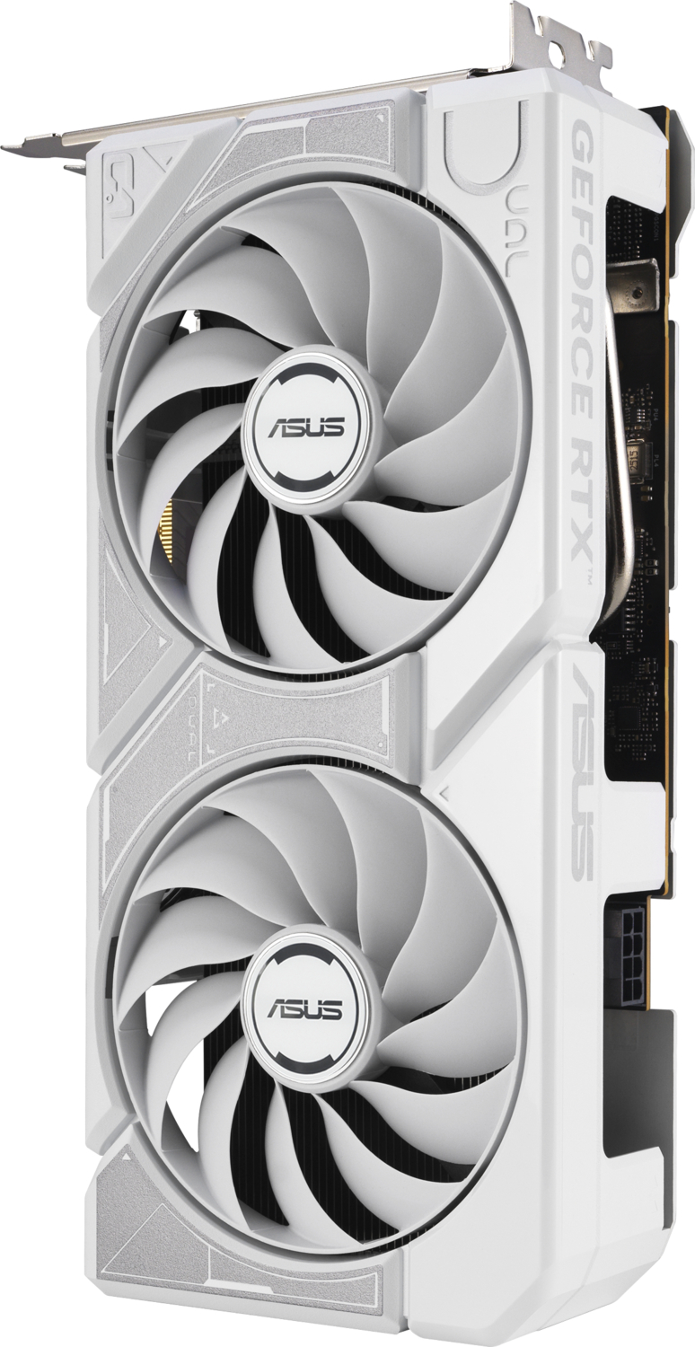 PC Components/ Video Adapter/ PCI Express 8GB/ ASUS Dual GeForce RTX™ 5060 White OC Edition 8GB GDDR7