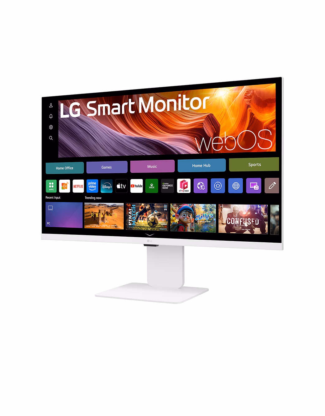 Monitor/ LG/ LG 32U850SA-W Smart 31.5” 4K UHD (3840x2160) IPS 400 cd/m² 60Hz White