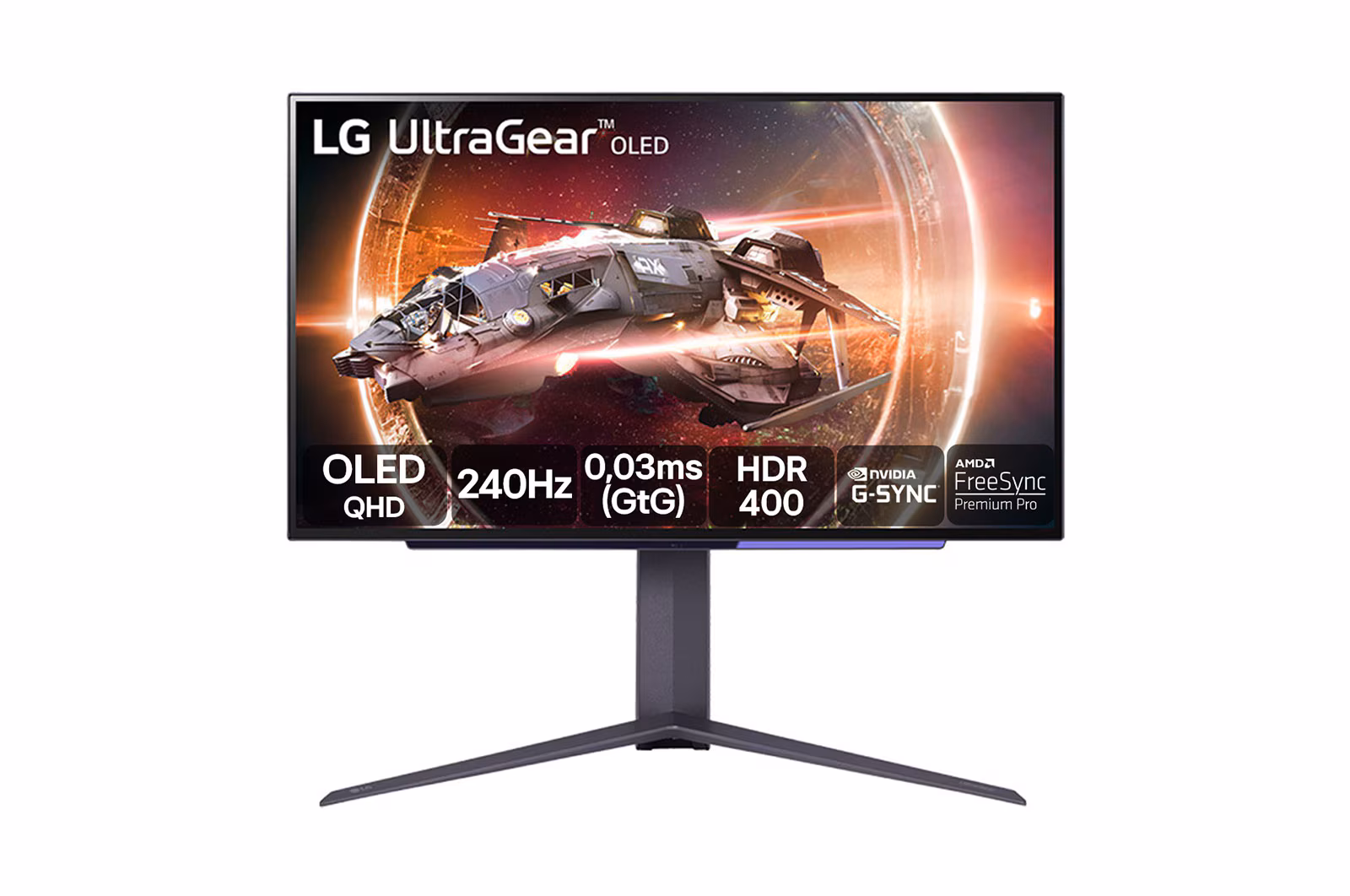 Monitor/ LG/ LG UltraGear 27GS95QE-B.AMA 27'' OLED QHD Display with 240Hz 2560 x 1440