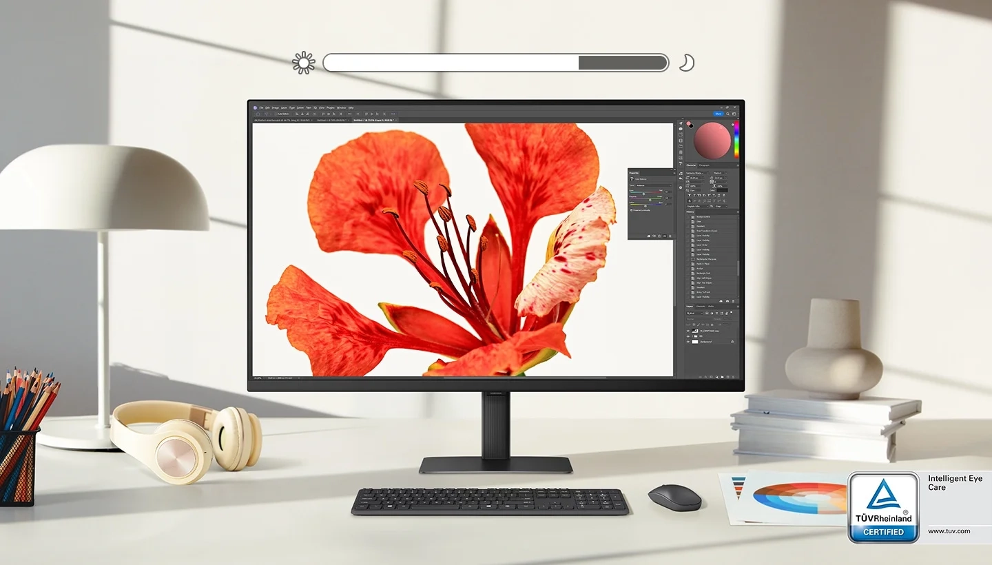Monitor/ Samsung/ ViewFinity S7 LS32D700EAIXCI 32" 4K 3840 x 2160 VA 5ms 60Hz Black