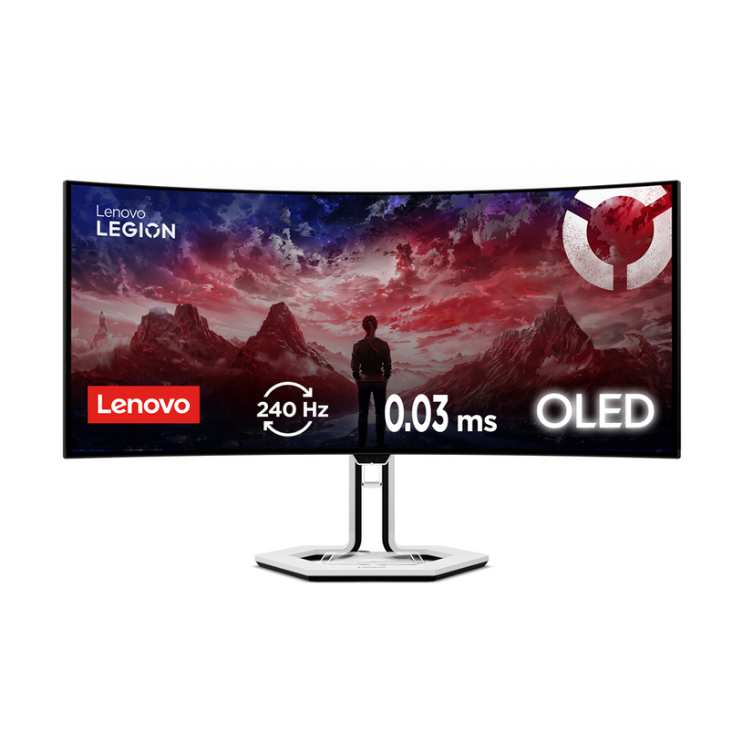 Monitor/ Lenovo/ Lenovo Legion PRO 34WD-10 Curved 34" 3440x1440 OLED 0.03 ms 240Hz 5Wx2 Speakers