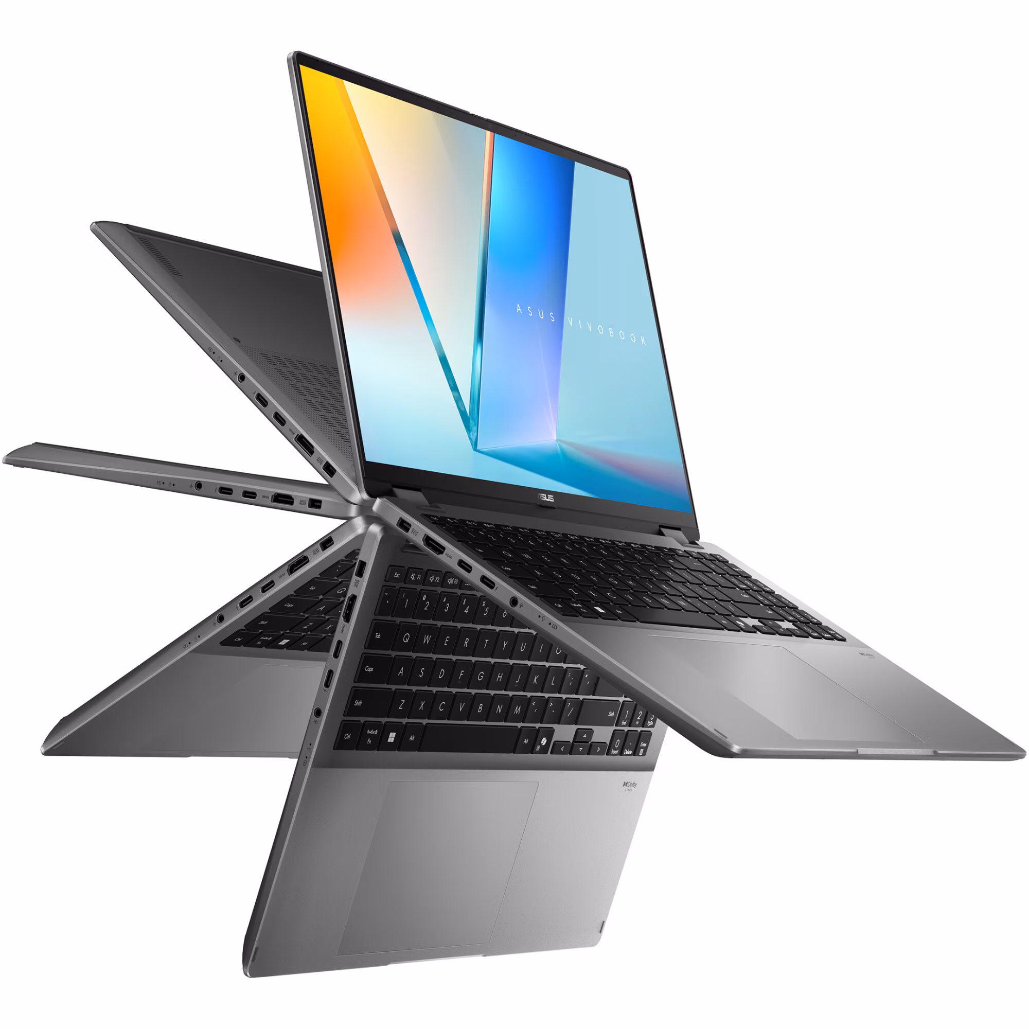 Notebook/ Asustek/ ASUS Vivobook 16 Flip 16'' OLED Touch ULTRA 5 226V 16GB 512GB Intel Arc Graphics Matte Gray Win 11 HOME