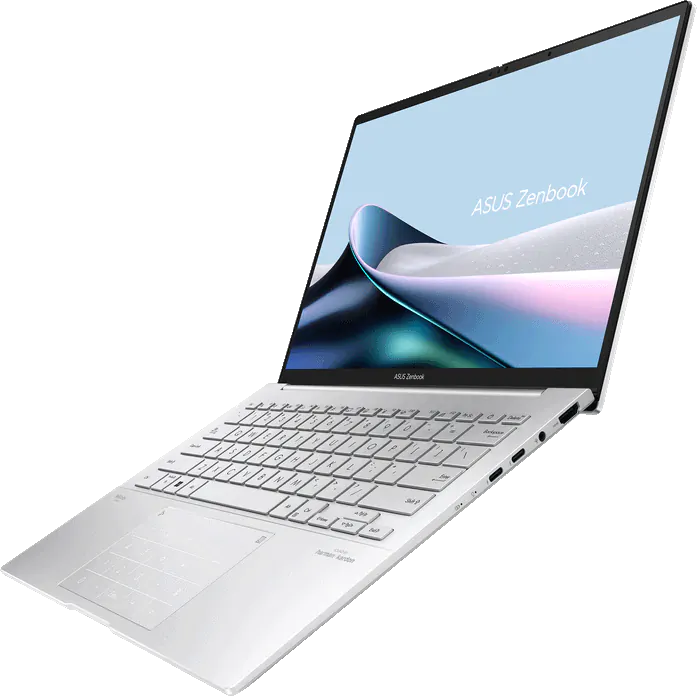 Notebook/ Asustek/ Zenbook 14" 3K OLED  Ultra 9  285H 32GB 1TB SSD Intel Graphics DOS Silver