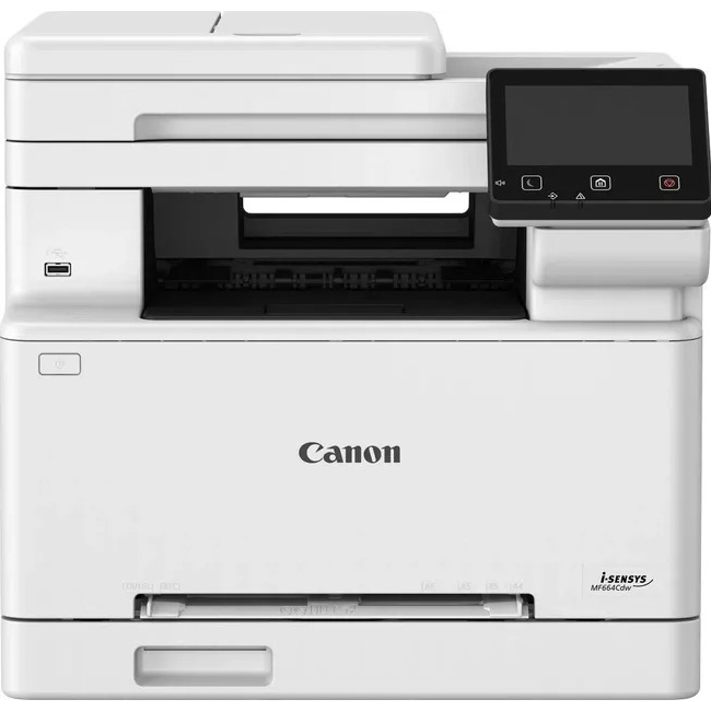 Printer/ Laser/ Canon MFP i-SENSYS MF664CDW  Color, A4 25 ppm, 1200x1200dpi, Duplex, ADF, 1GB, Wi-Fi, Ethernet, USB 2.0, 30K p/m