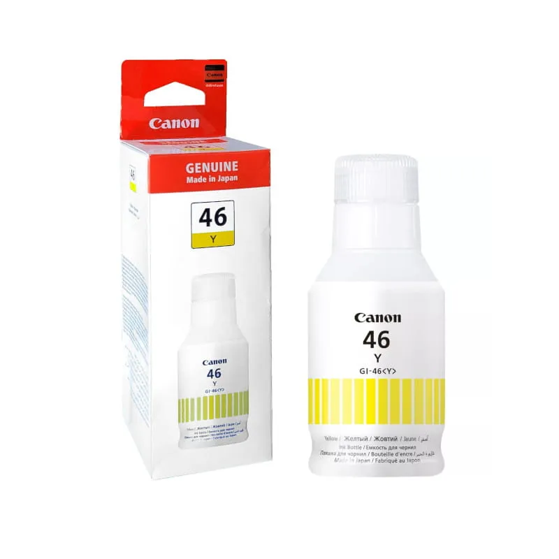 Cartridge/ Canon Original/ Canon GI-46 Yellow for Canon PIXMA GX6040 and GX7040