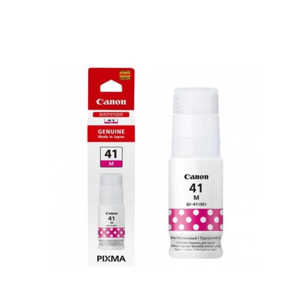 Cartridge/ Canon Original/ Canon INK GI-41  Magenta Ink Bottle for PIXMA G1420, G2420, G2460, G3420, G3460