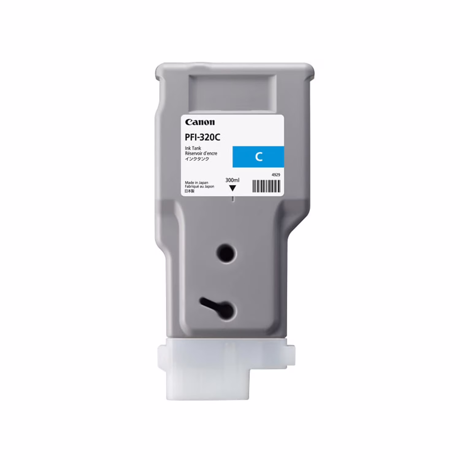 Cartridge/ Canon Original/ Canon PFI-320 Cyan Ink Cartridge (300mL) For imagePROGRAF TM-200, TM-205, TM-300, TM-305