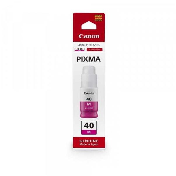 Cartridge/ Canon Original/ Canon GI-40 Magenta 70ml for G6040, G5040, GM2040 (7600 Pages)