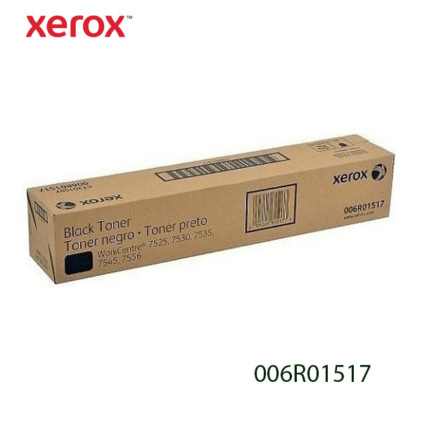 Cartridge/ Xerox Original/ Xerox 006R01517 Toner Cartridge Black For WC7500/7800/7970 Series 7525/7530/7535/7545/7556, 7830/7835/7845/7855, 7970 (26000 Pages)