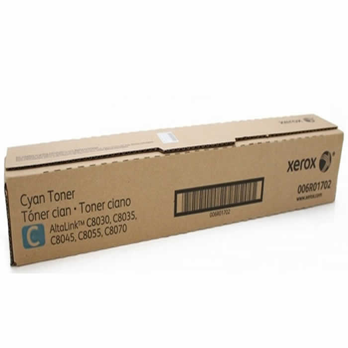 Cartridge/ Xerox Original/ XEROX 006R01702 ALTALINK C8030/C8035/C8045/C8055/C8070 Cyan 006R01702 Toner Cartridge