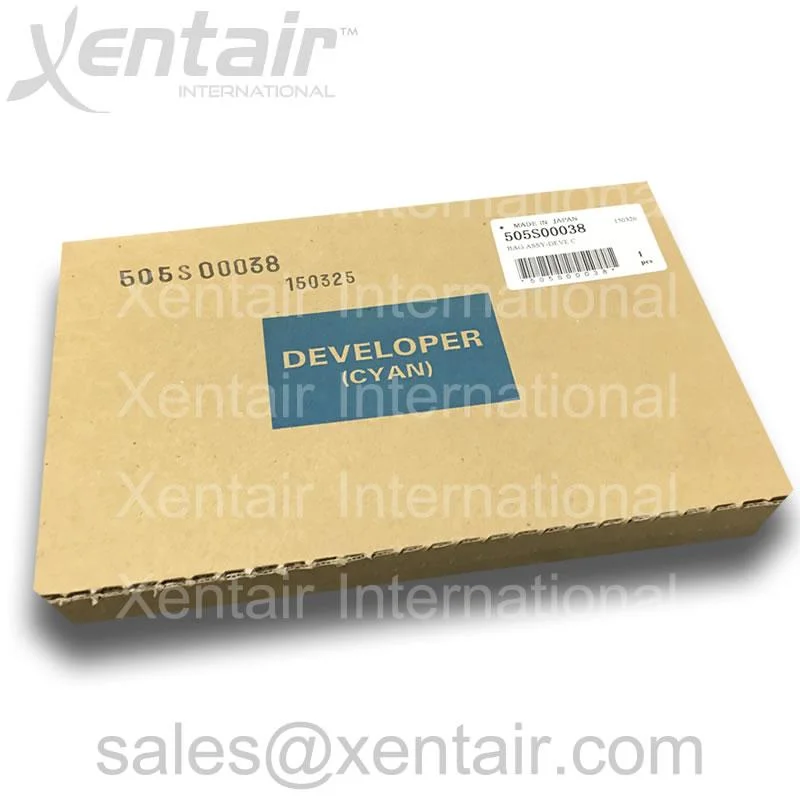 Cartridge/ Xerox Original/ Xerox 505S00038 developer Cyan For versant 80 180 2100 3100