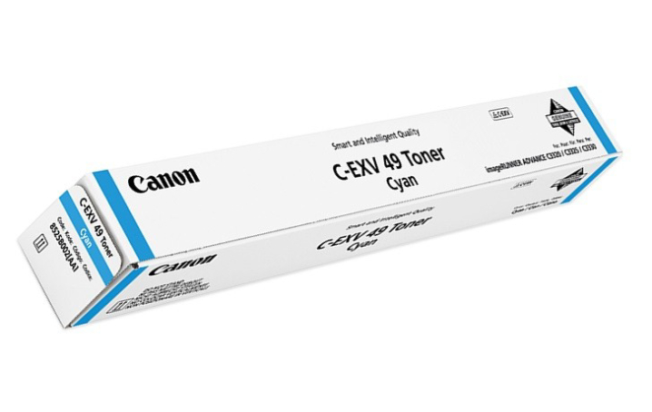 Toner/ Canon C-EXV49 Toner Cartridge Cyan,IR C3320, IR C3325, IR C3330, IR C3525i, IR C3520i, IR C3530i, iR-ADV DX C37xx Series (19000 Pages)