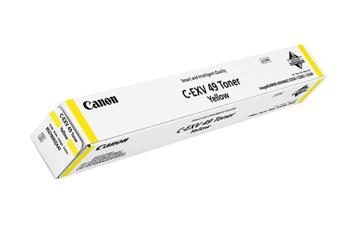 Toner/ Canon C-EXV49 Toner Cartridge Yellow ForIR C3320, IR C3325, IR C3330, IR C3525i, IR C3520i, IR C3530i,  iR-ADV DX C37xx Series  (19000 Pages)