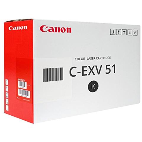 Toner/ Canon C-EXV 51 Toner Cartridge Black For Canon iRC5535 / 5535i / 5540i / 5550i / 5560i (69 000 Pages)