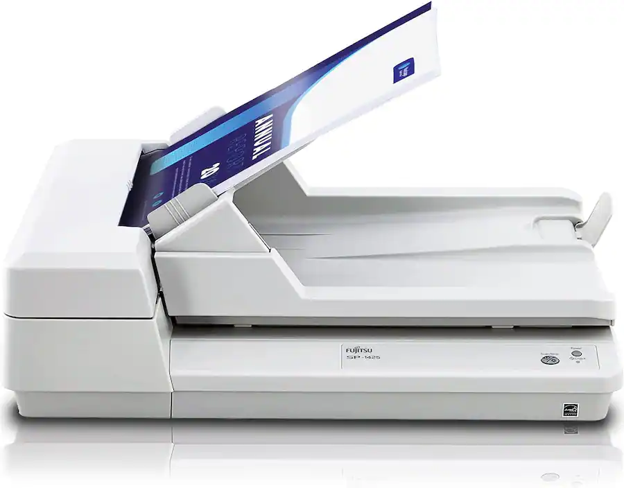 Scanner/ Fujitsu/ RICOH SP-1425  25ppm/50ipm A4 Duplex ADF/Flatbed USB2.0 LED Office Scanner. 4,000 sheets/day