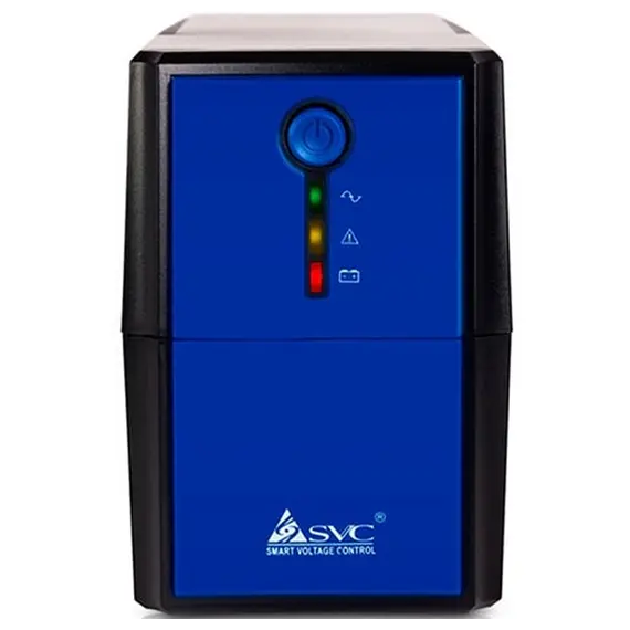 SVC V-1050  1000VA 500W LED Line Interactive UPS German socket and plug With AVR