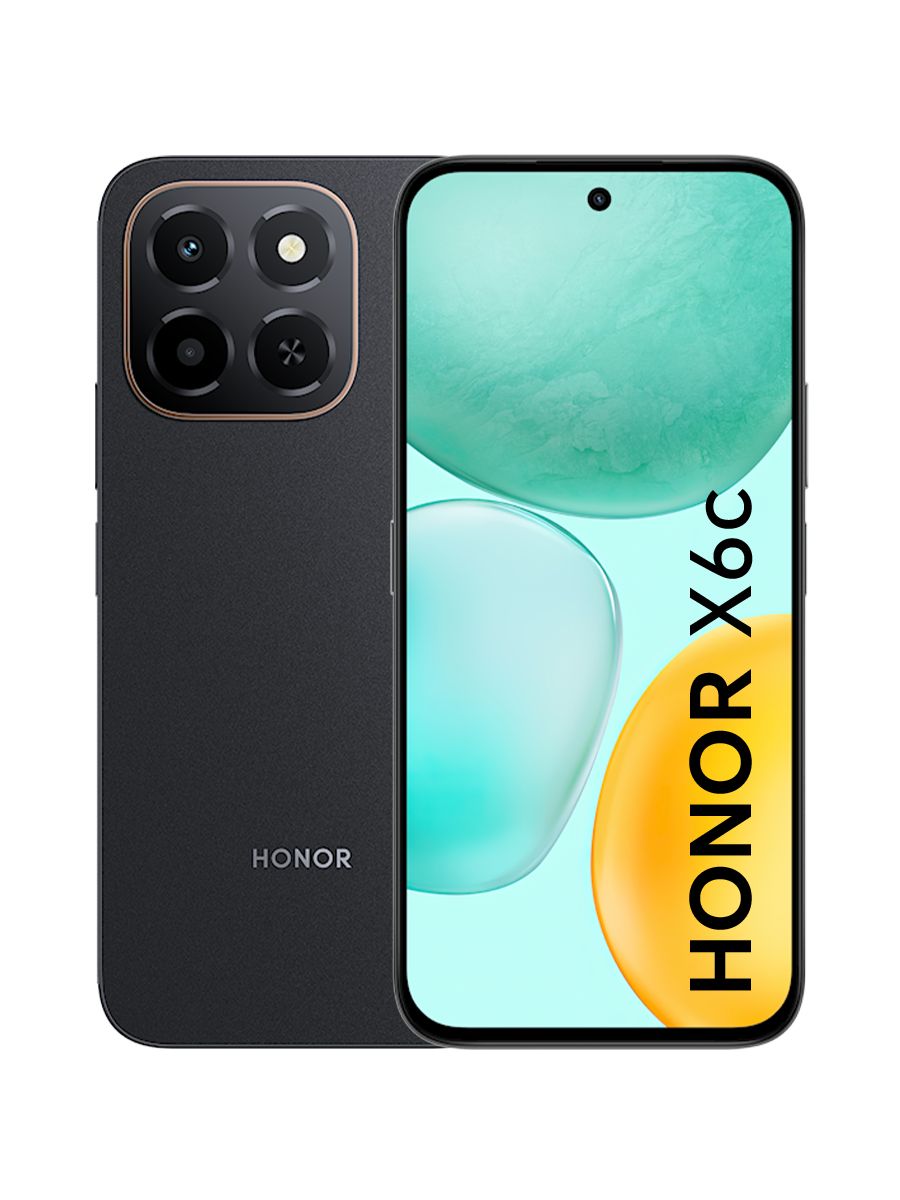 Mobile and Smartphones/ Honor/ Honor X6c 6GB/128GB Midnight Black