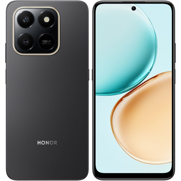 Mobile and Smartphones/ Honor/ Honor X7d 6GB/128GB Velvet Black