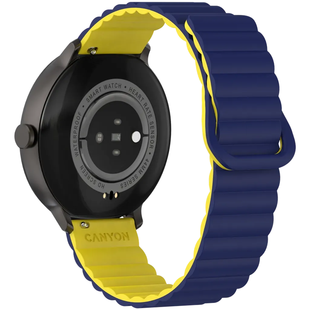 Smart Watch/ Canyon Jacky SW-69 Blue Yellow (CNS-SW69BL)