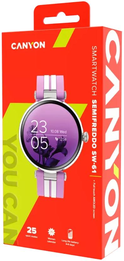 Smart Watch/ Canyon Semifreddo SW-61 Pink