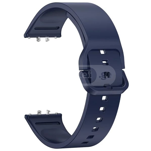 Smart Watch Band/ For Samsung Galaxy Fit3 Watch Band Soft Silicone Strap Replacement - Dark Blue